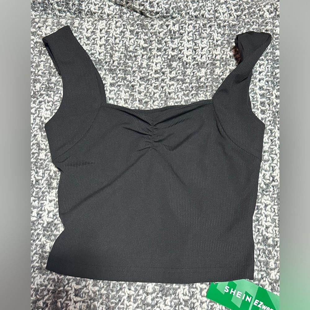Shein black tank top